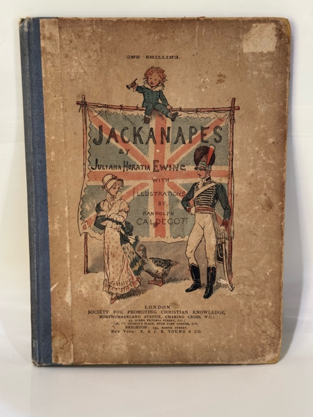 Vintage antique JACKANAPES by Juliana Horatia Ewing Caldecott UK short stories